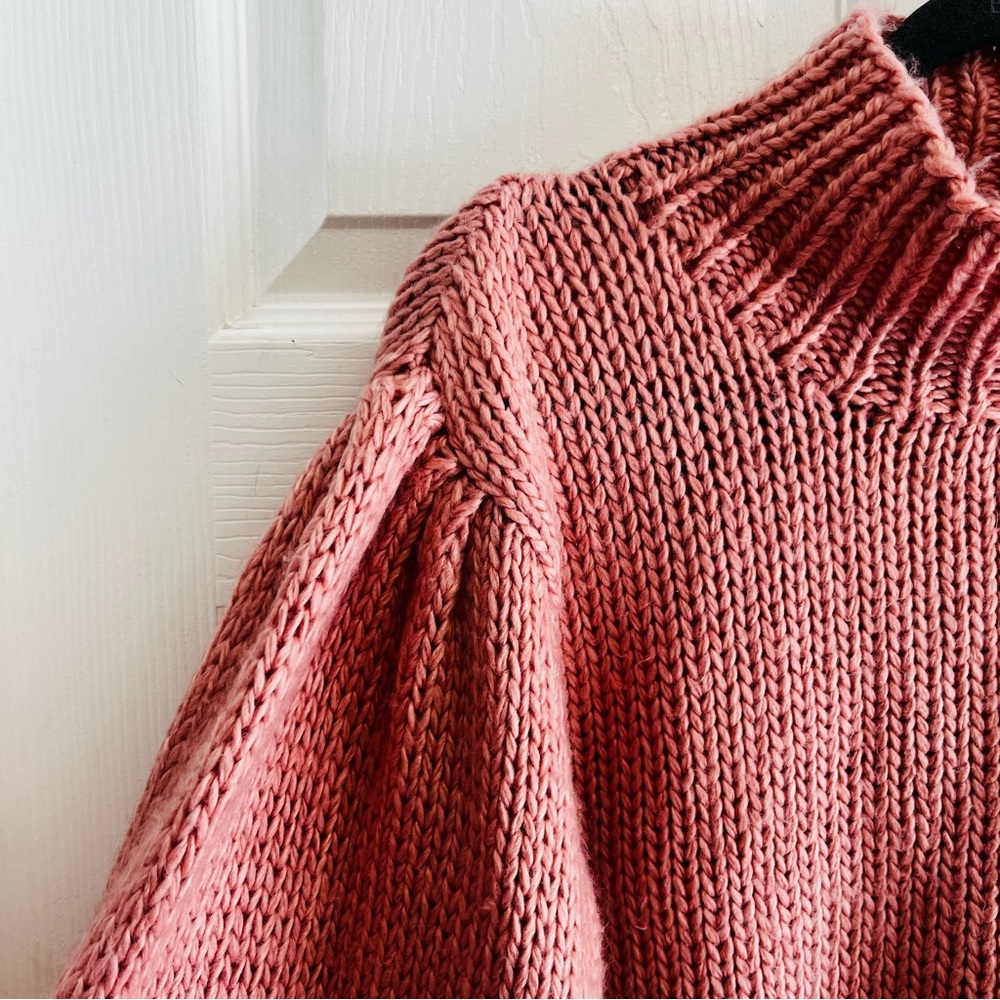 C/MEO Collective Blush Pink Turtleneck Sweater Small - Picture 8 of 13